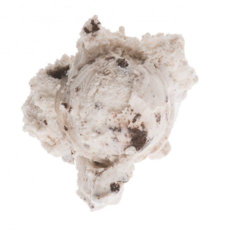 image of Cookies and Cream made with vanilla ice cream, cookie pieces